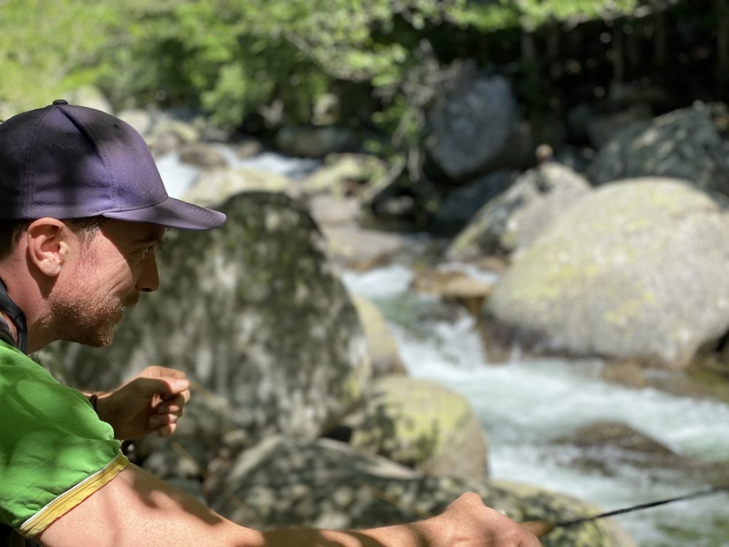 le guide de pêche en nymphe au fil sur la haut Tarn
